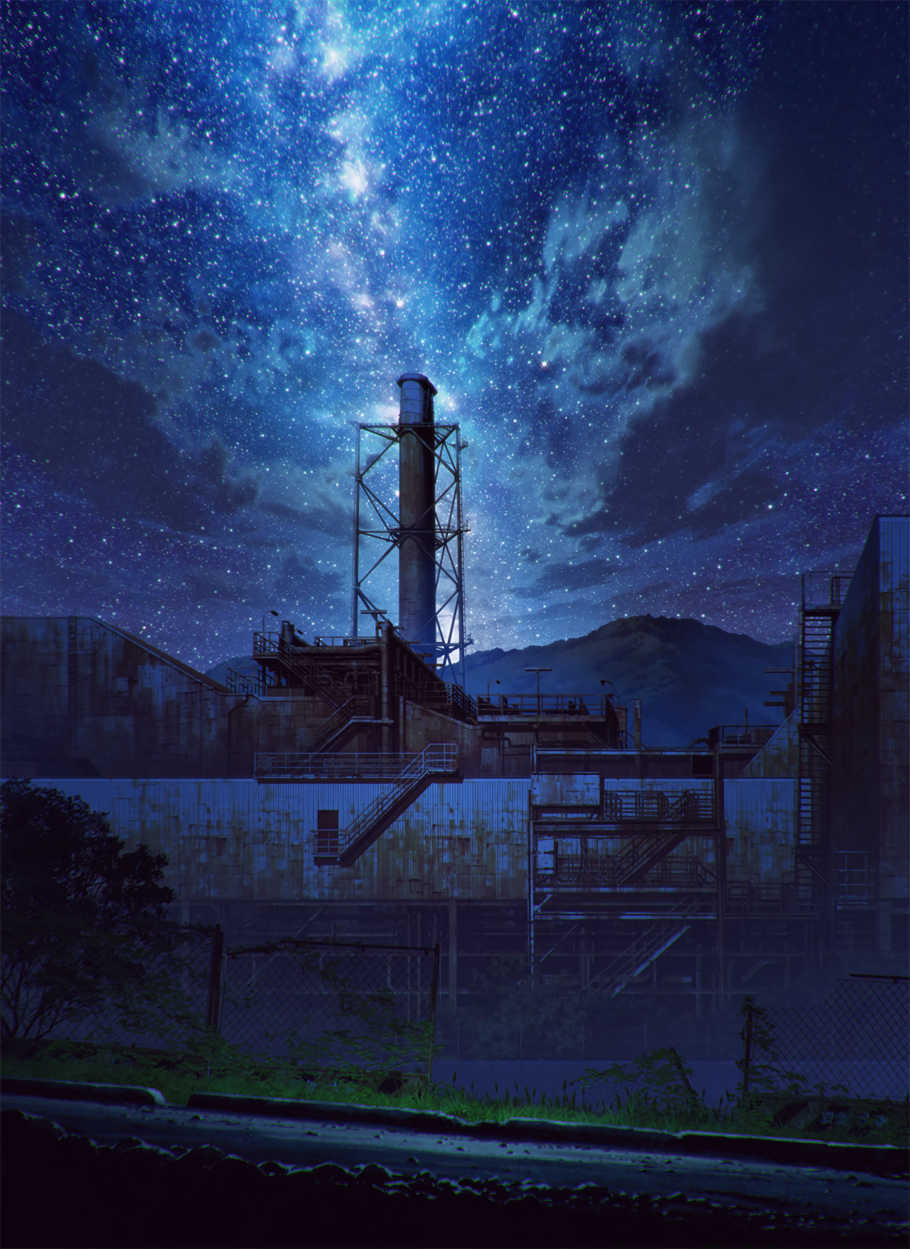 abandoned factory industrial milkyway