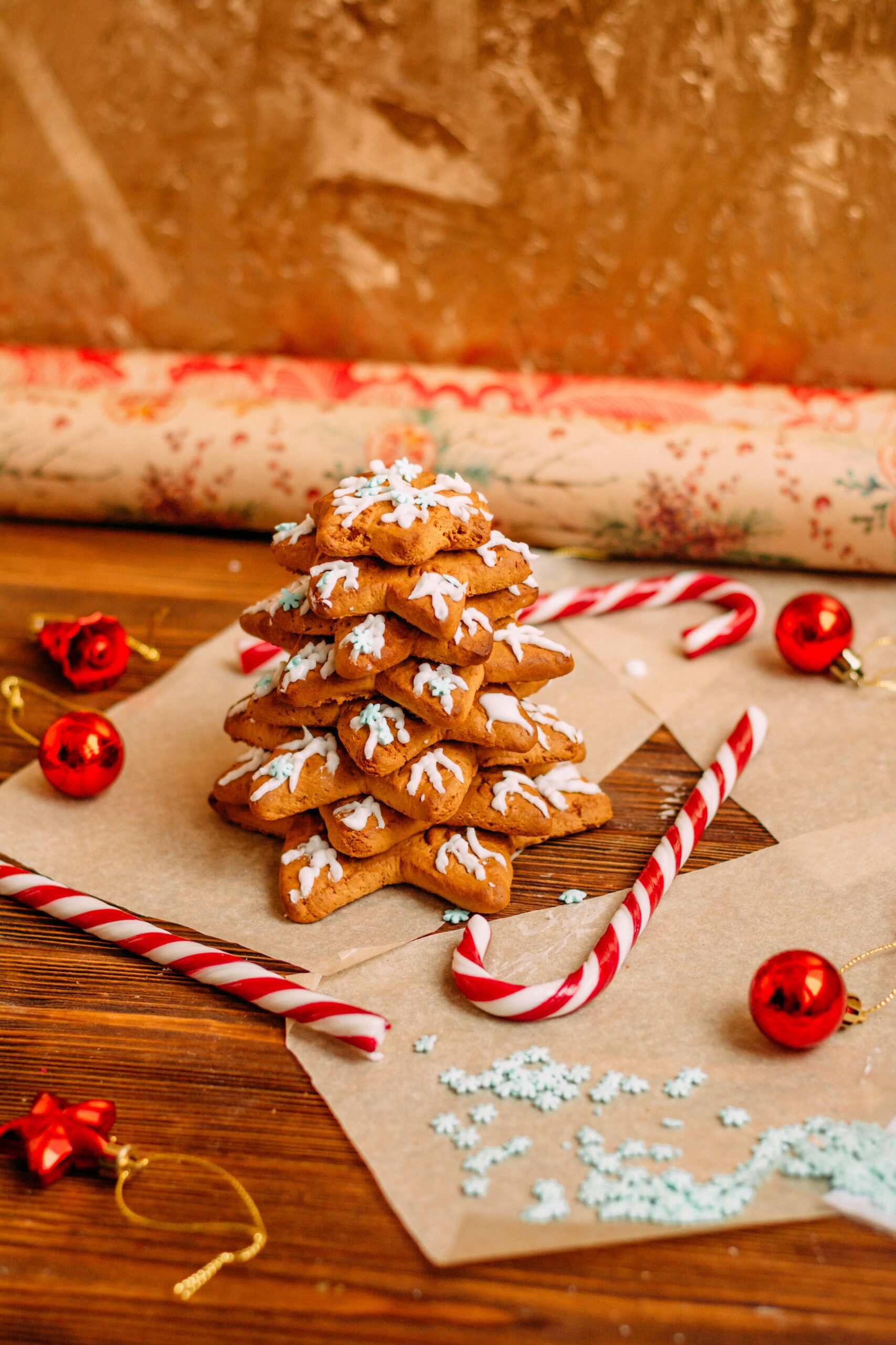 christmas cookies gingerbread tree