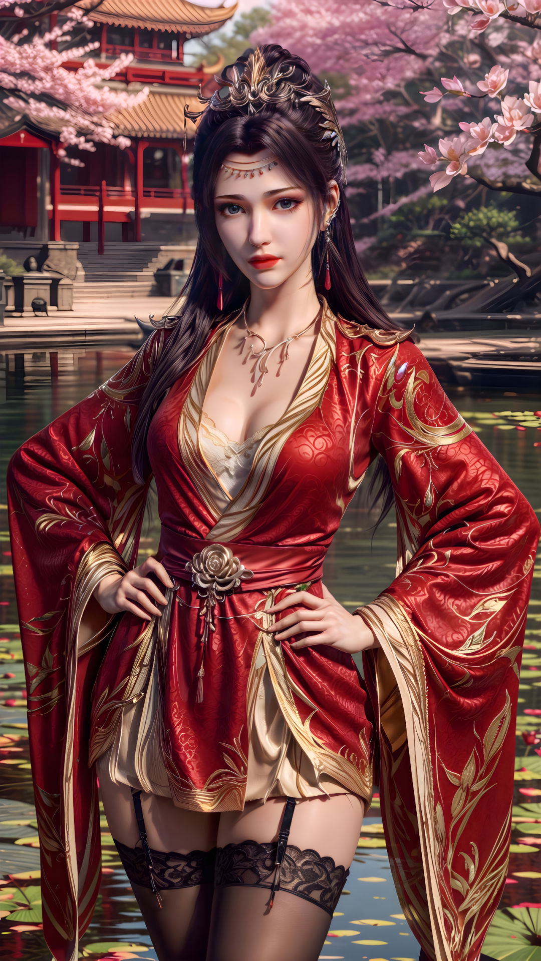 traditional chinese dress fantasy woman