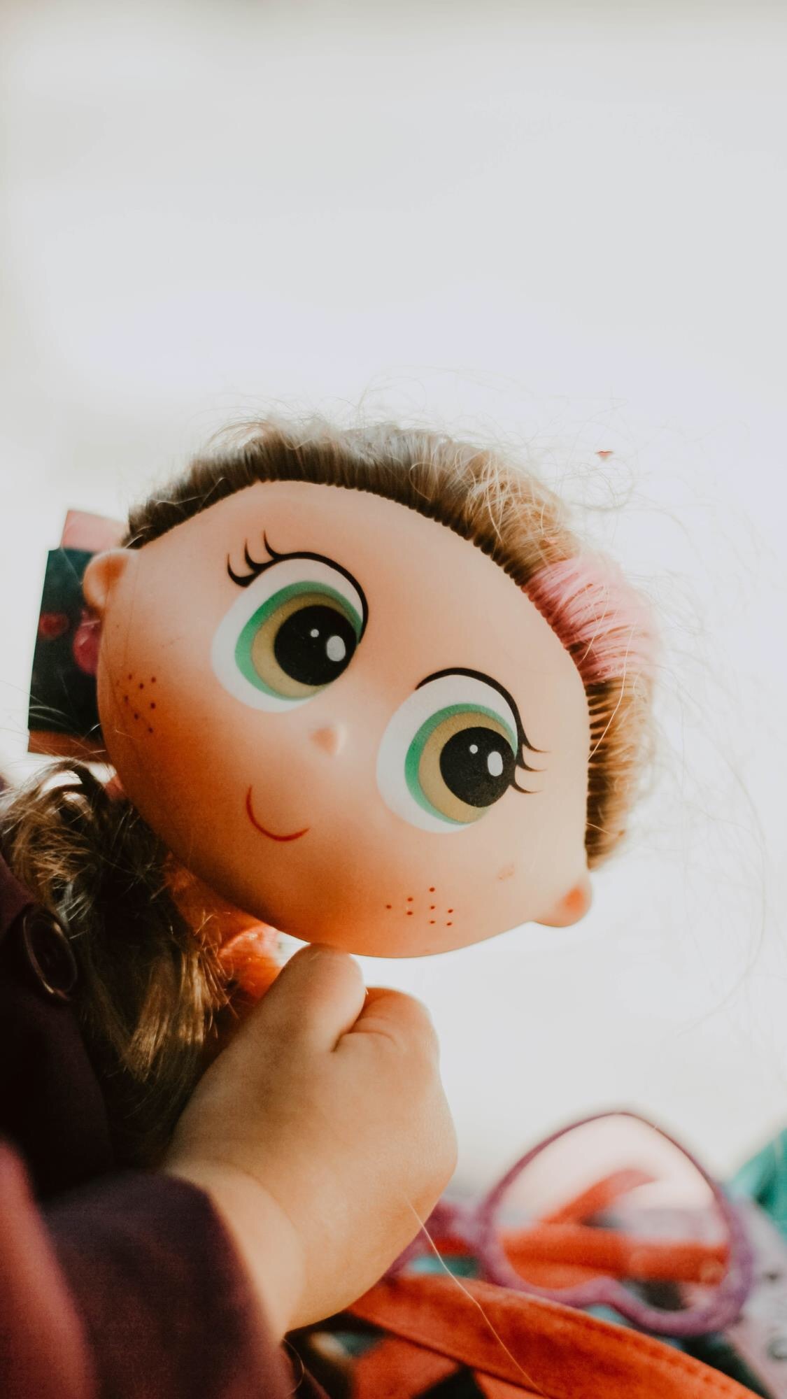 big eyes doll kawaii aesthetic toy face