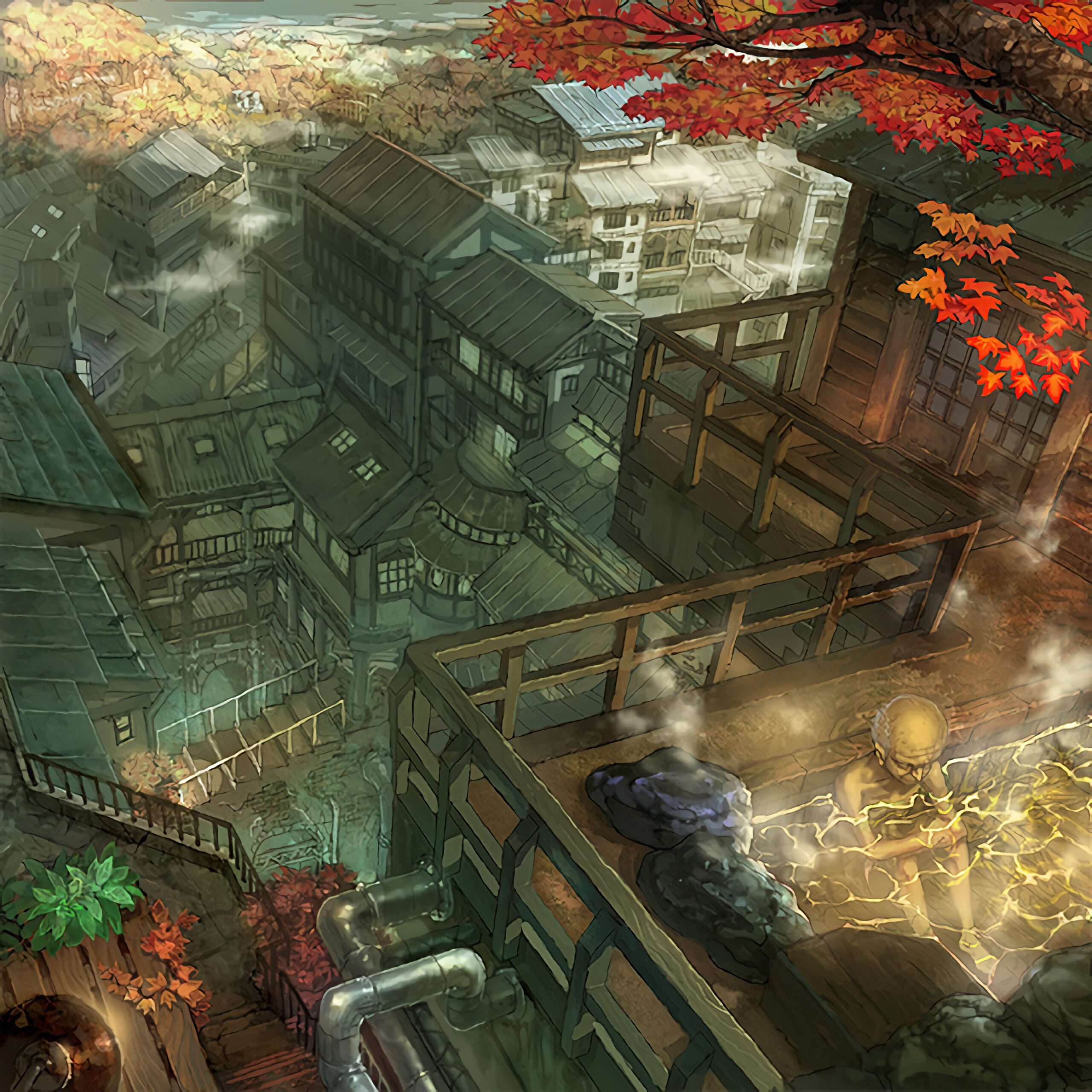 japanese village traditional