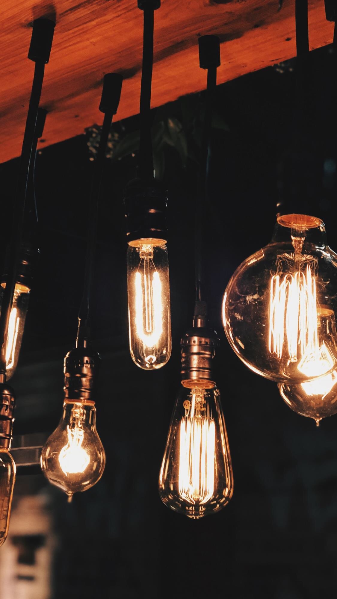 edison bulb vintage lighting warm glow