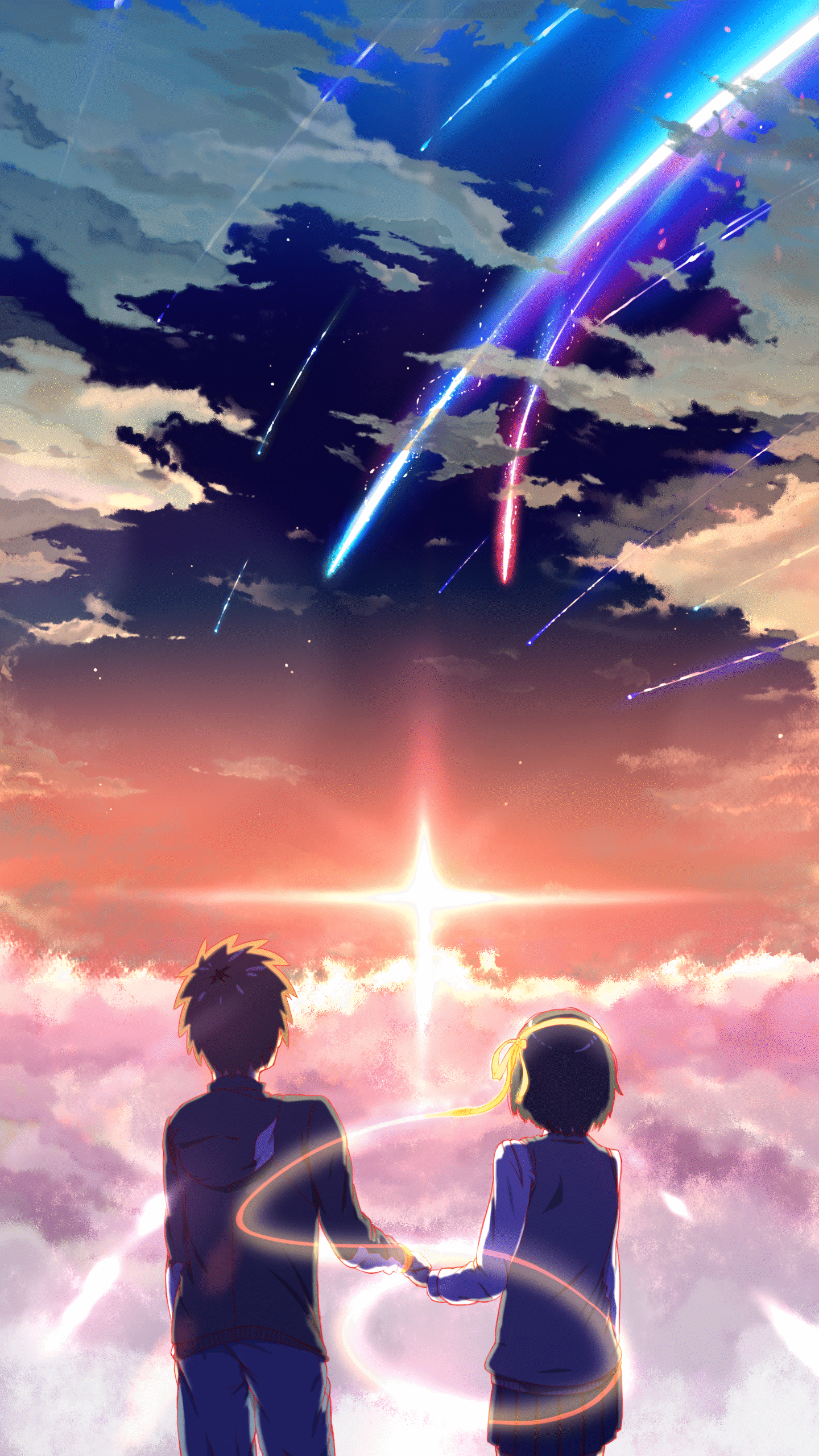 your name makoto shinkai comet star sky