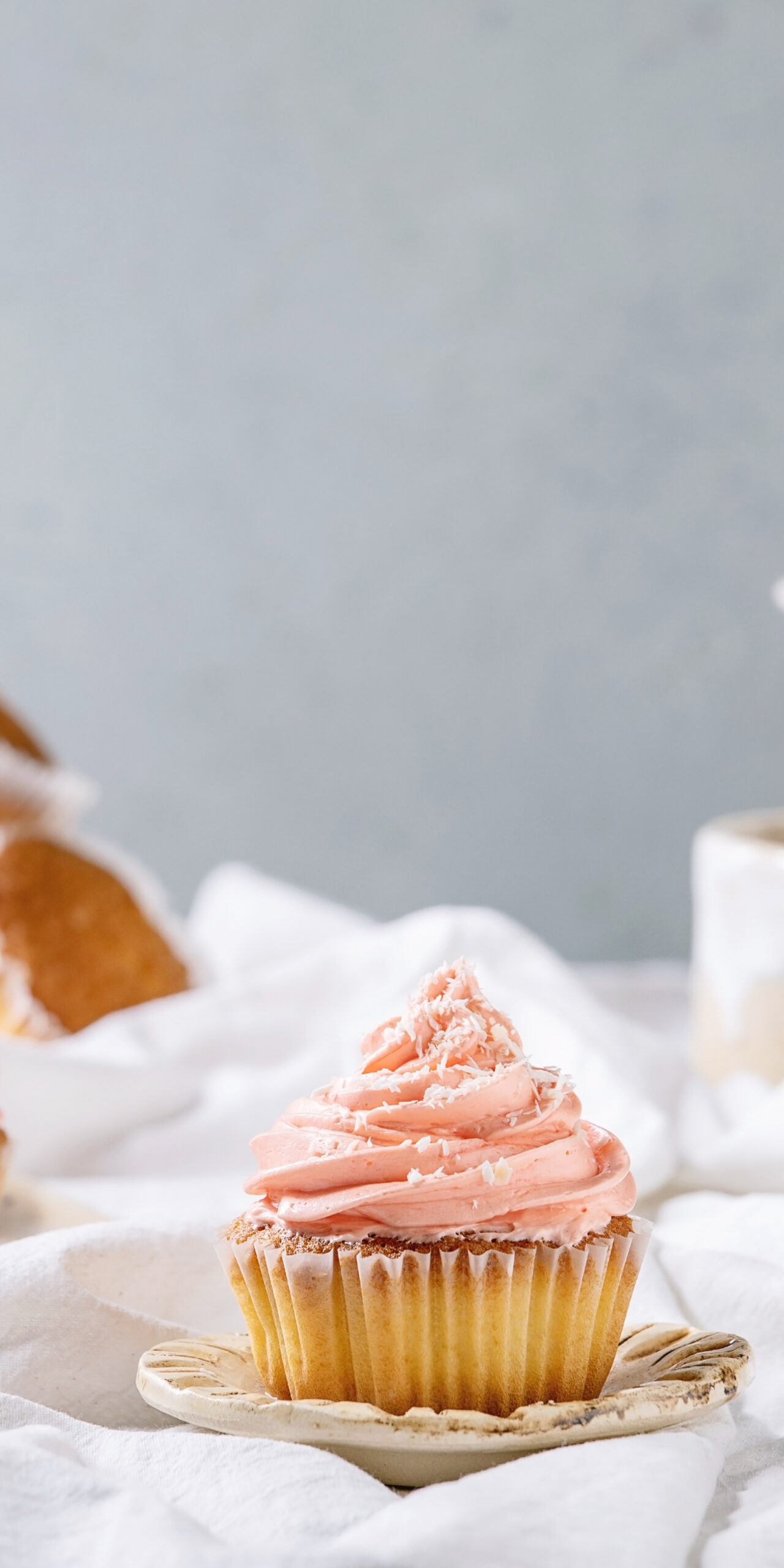 pink cupcake muffin dessert sweet