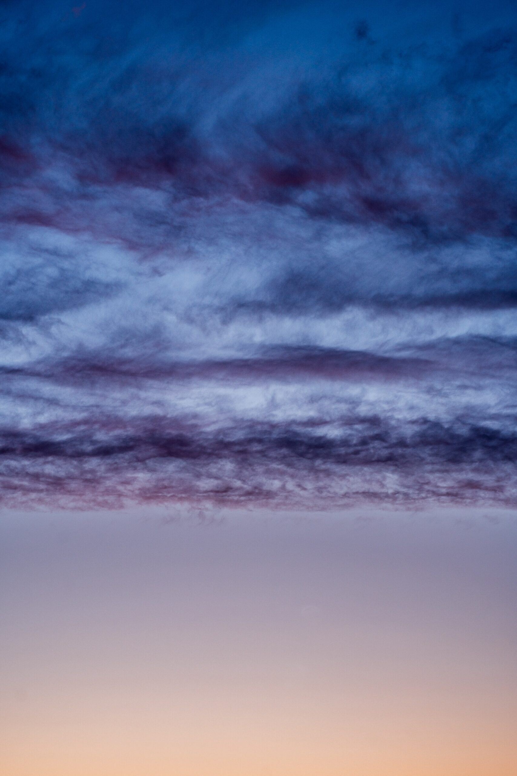 clouds sky sunset twilight dusk blue