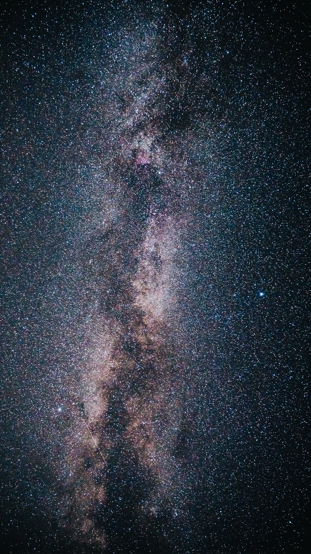 milky way galaxy stars night sky