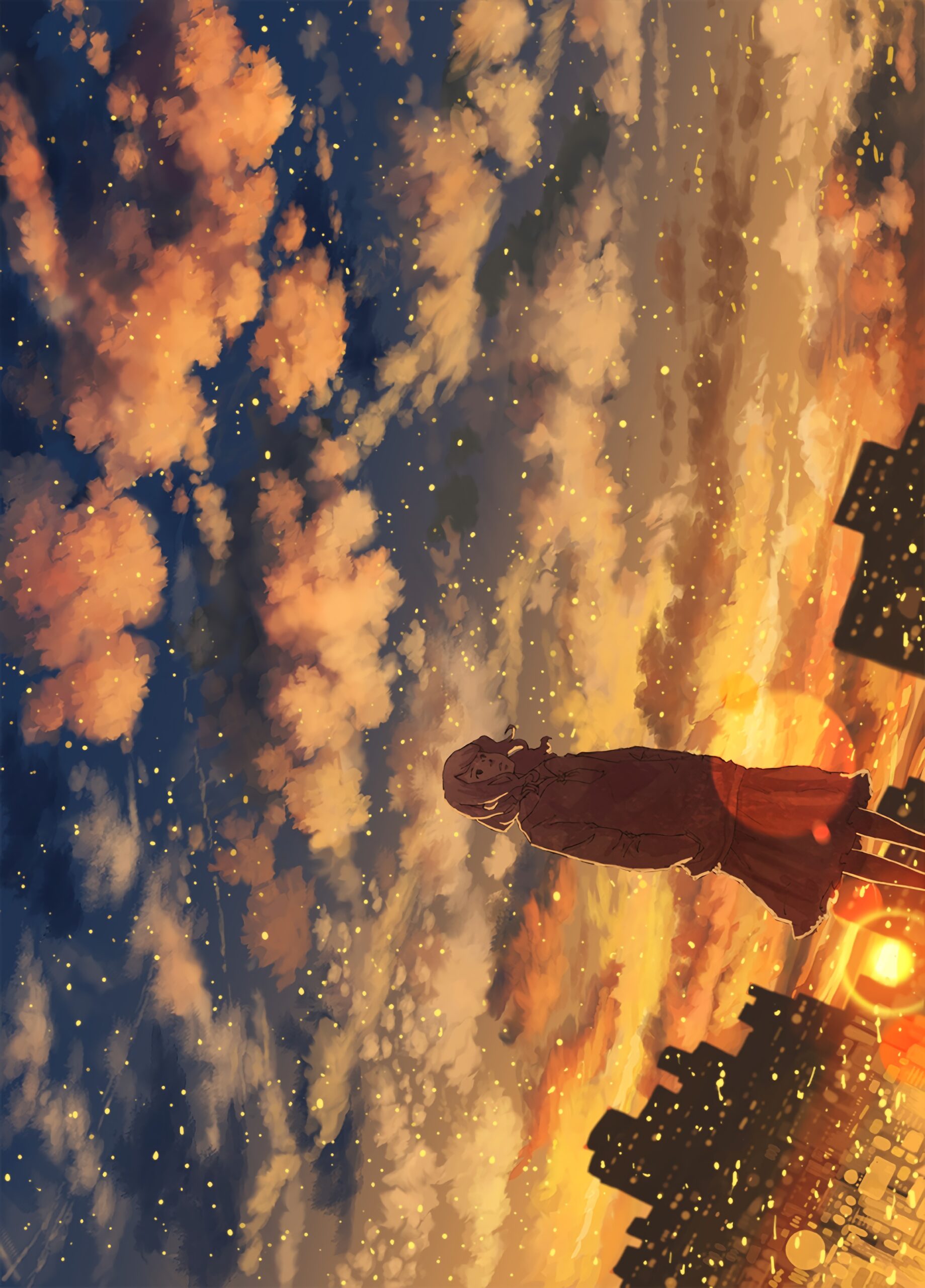 desert dunes sunset golden sand orange