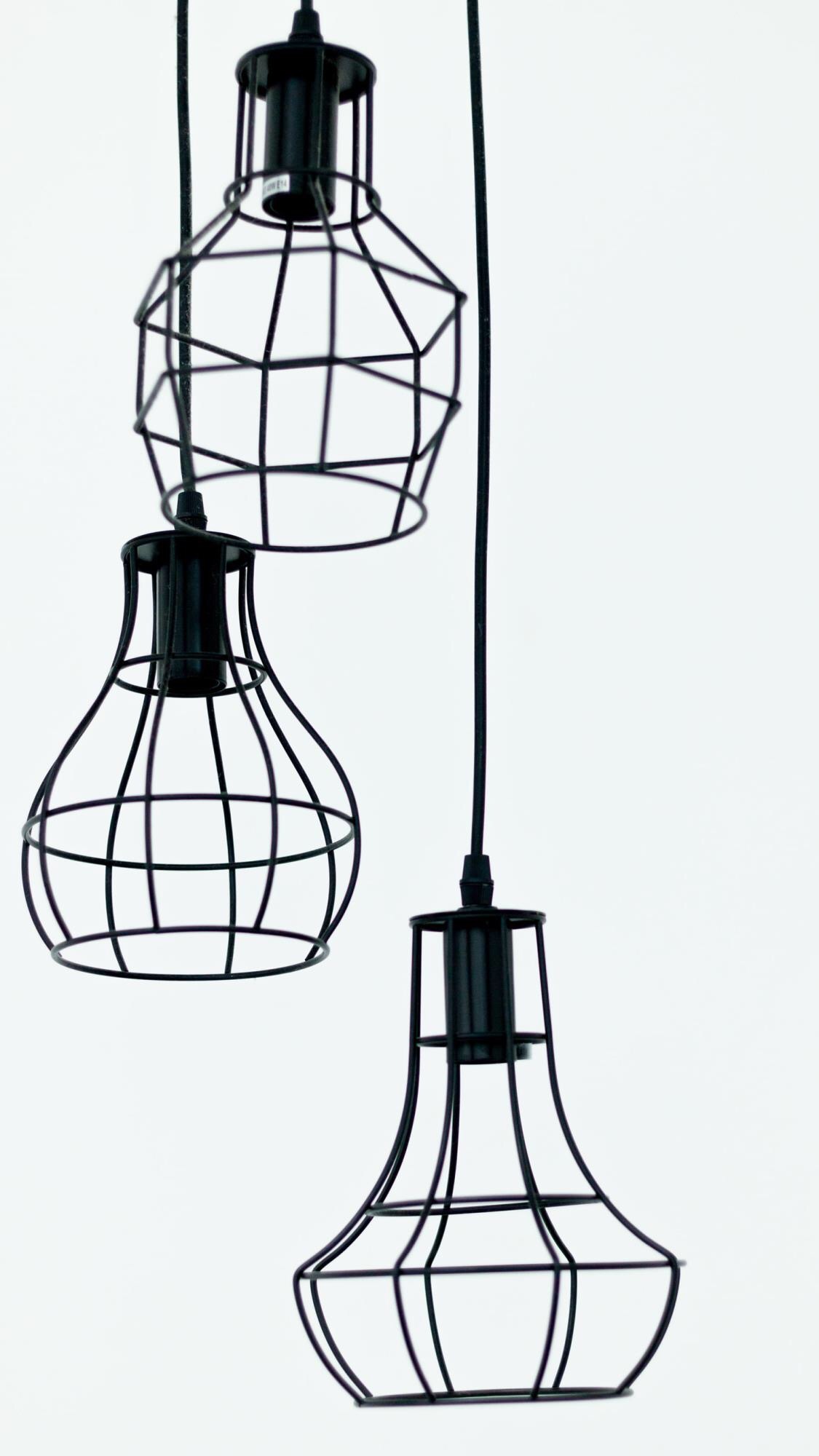 pendant lights industrial lighting cage