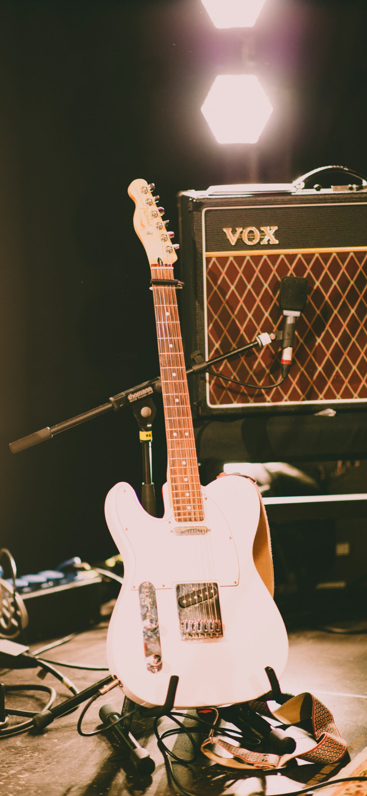 electric guitar telecaster vox